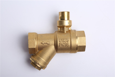 全密封加密防盗过滤铜球阀 (1)